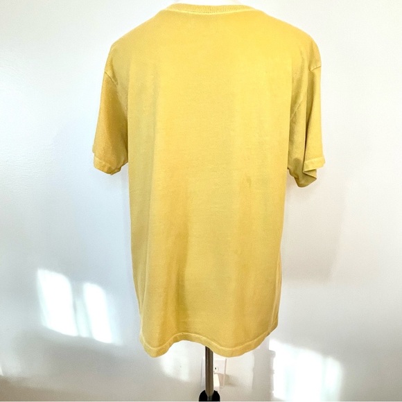 Rolling Stones Yellow Graphic Band Tee Women’s Medium 100% Cotton - Picture 4 of 8